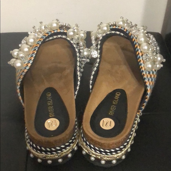 River Island Platform Sandal - Picture 3 of 5